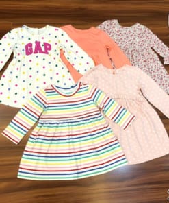 Set 2 Vay Baby Gap Bg Nhi Du Xin