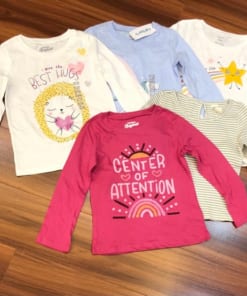 Set 3 Ao Carter Osk Dai Tay Bg Nhi Du Xin